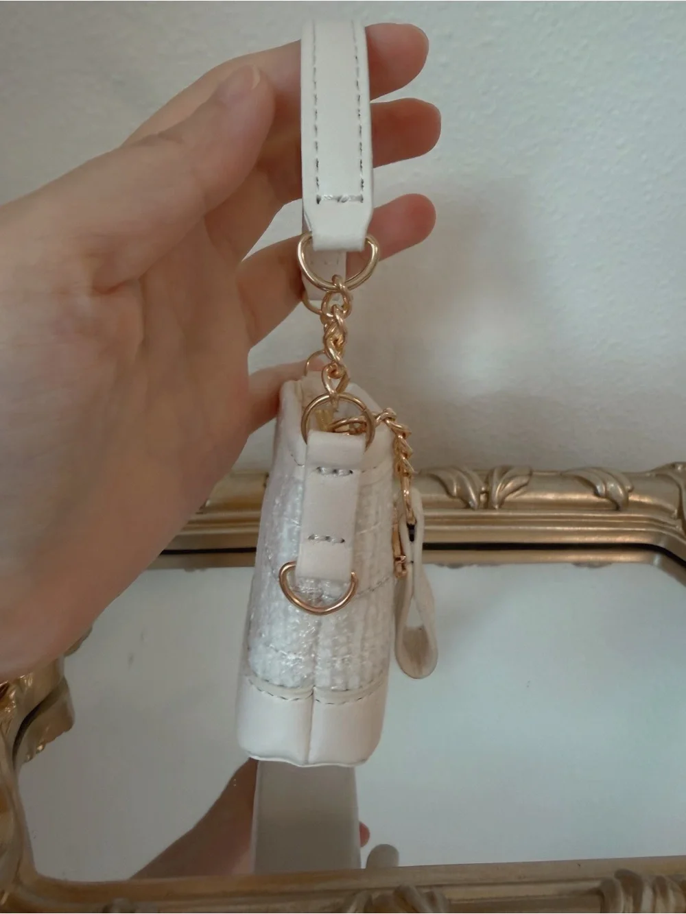 Mini Tweed Bag Charm Set